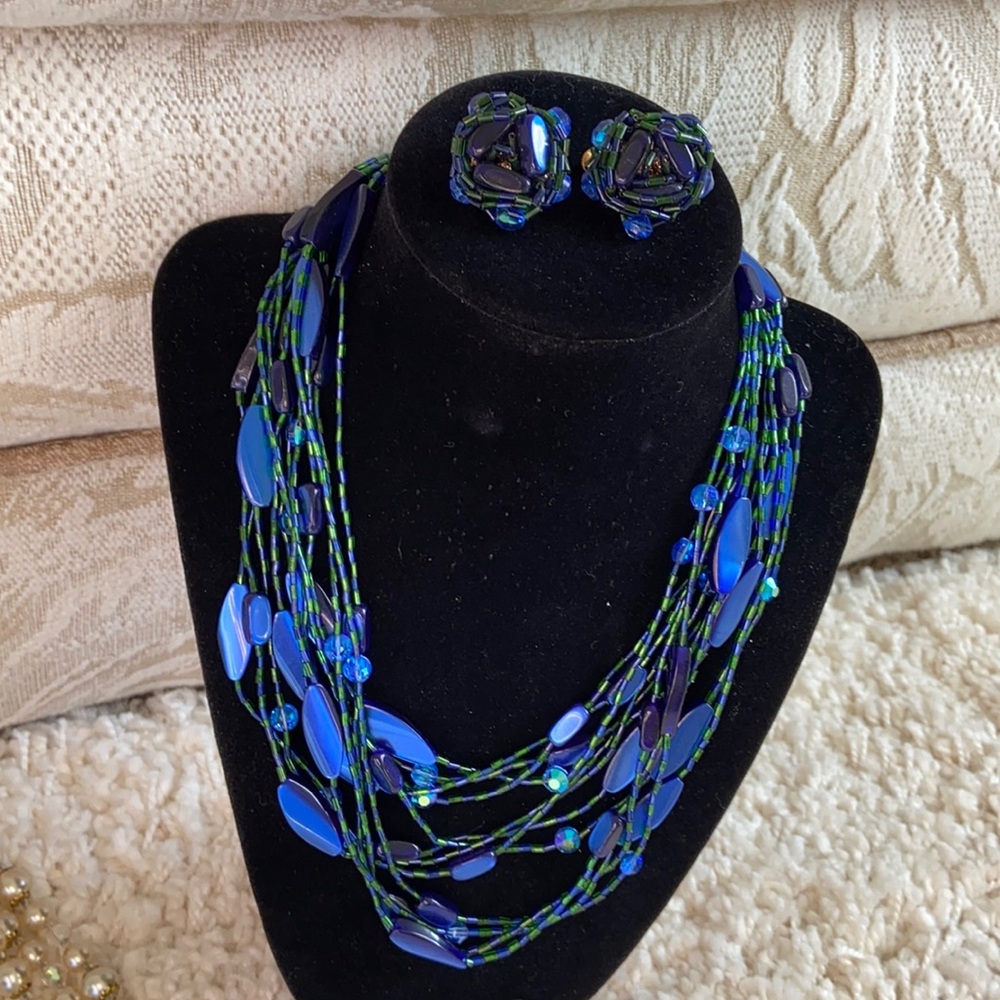 Vintage Vendome Necklace and Earrings